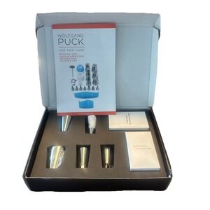 Wolfgang Puck 22 Pc Decorating Set Russians Tips Cake Appetizer Decorating   New